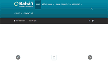 Tablet Screenshot of edmontonbahai.org